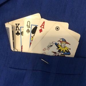 AlBERTO CELINI  designed in Italy 2 pieces zoot suit, real napes infront pocket